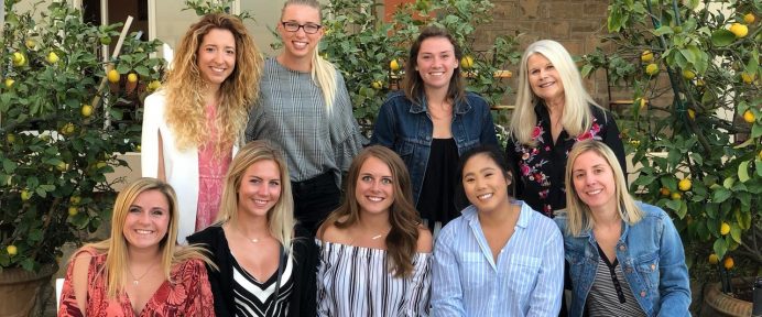 Interns in Florence, Italy